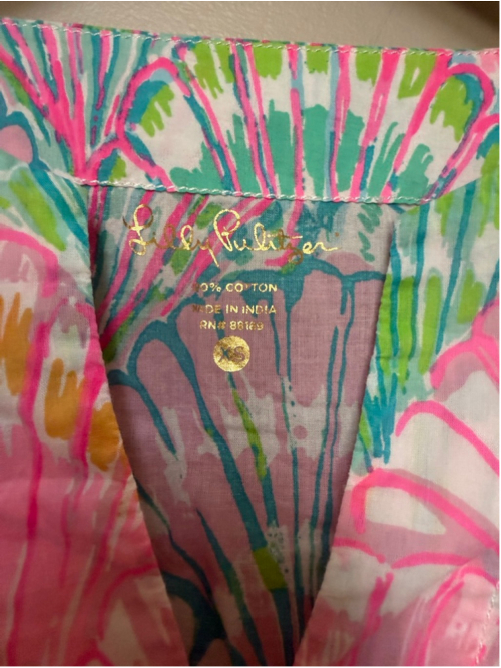 Lilly Pulitzer Tunic Top - Picture 3 of 4